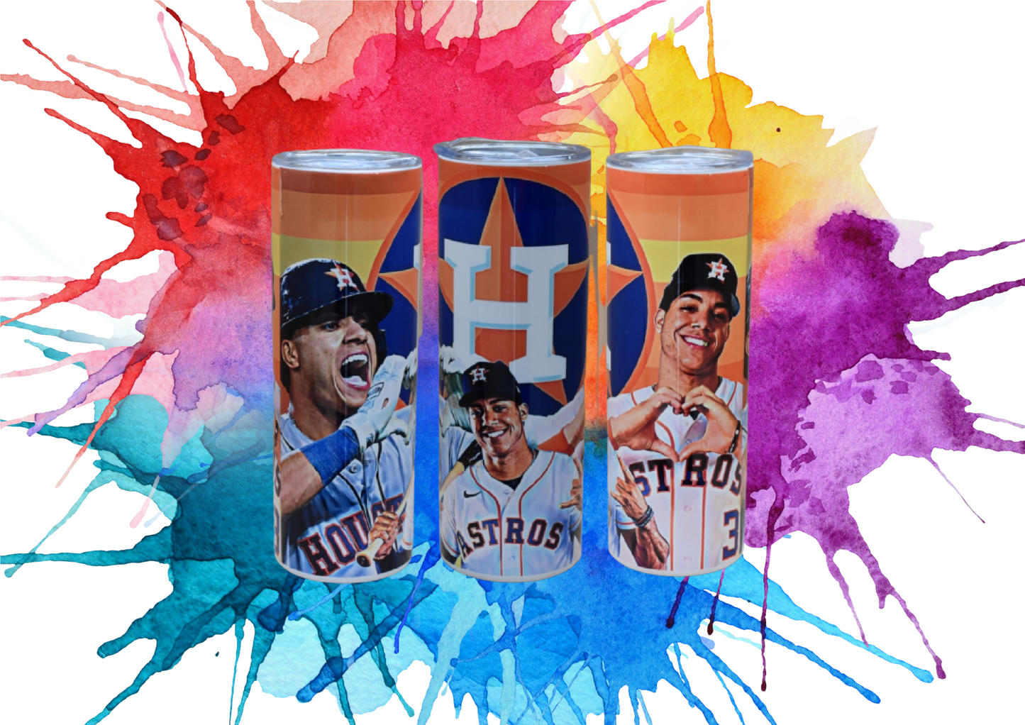 Houston Astros Tumbler Astros Jeremy Pena Custom Tumbler 